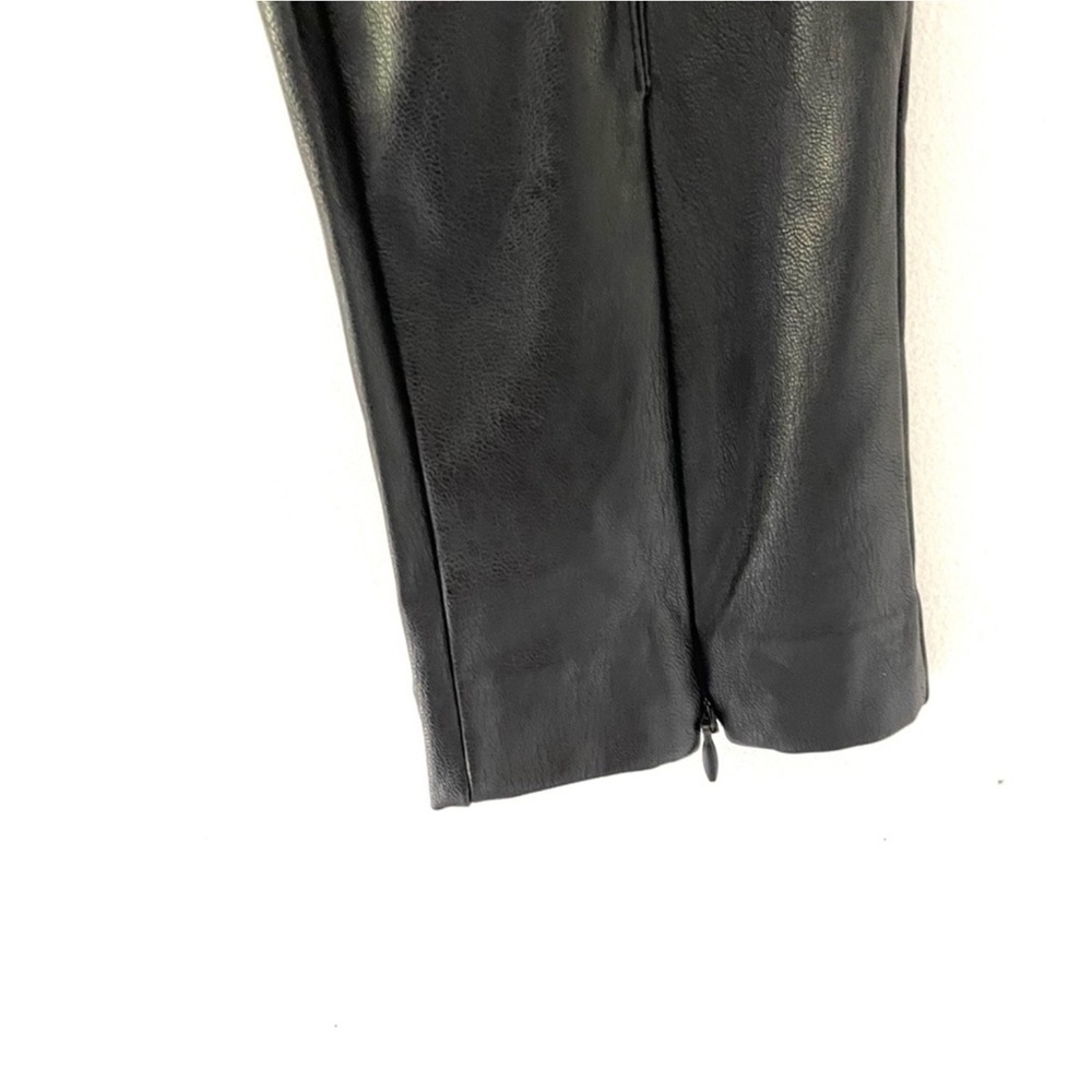 Lulu’s Black Faux Leather Pant Size Medium M - Picture 6 of 8